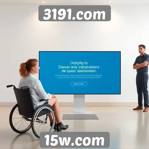 Acessibilidade e inclusão no site 3191.com