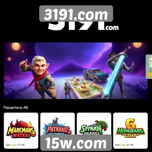 3191.com apresenta novos jogos para todos os gostos